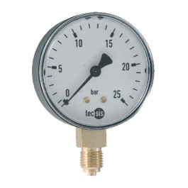 SYR Manometer für den HWS-Flansch 2000 Plus, Manometeranschluss G1/4, Einstellbereich: 0-25 bar 2000.00.907