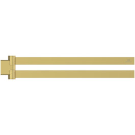 Ideal Standard doppelter Handtuchhalter Conca Cube 447mm gold gebürstet T5395A2