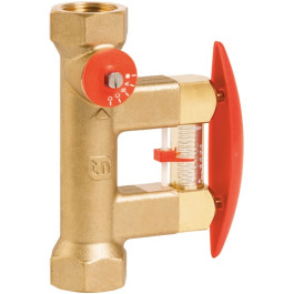 Taconova Abgleichventil TacoSetter Bypass 130 DN25AG 10-40 l/min. direkte Volumenstromanzeige, Solar 223.2482.350