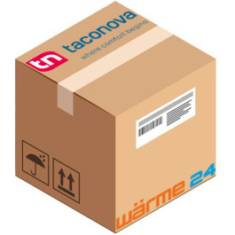 Taconova Einbauset WMZ 3/4'' + 1'' horizontal DelphisXpert Anschlussmodul, Elektron. 296.8977.000