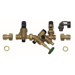 Vaillant Sicherheitsgruppe mit Druckminderer DN20 für Netzüberdruck unter 16 bar 000474