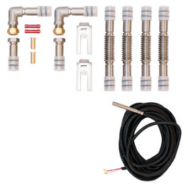 Vaillant Anschluss-Set 3 x VFK/VD für 3 Flachkollektoren Indachmontage 0010033819