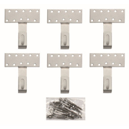 Vaillant Grundset Sparrenanker Edelstahl für Frankfurter Pfanne (6 Stück) 0020015287