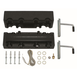 Vaillant Verteilerbalken WHV 35 für 2 Rohrgruppen mit integrierter hydraulischer Weiche 0020042429