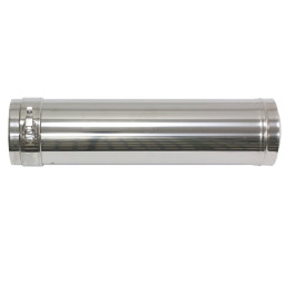 Vaillant Verlängerung 1m 80/125mm PP/Edelstahl für Fassadenverlegung konzentrisch 0020042754