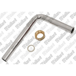 Vaillant Rohr HW vernickelt für Gas-Wandheizgerät VC 126-306/3-5 (R35) 0020057197