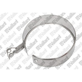 Vaillant Schelle 125x30 (Edelstahl) für Zub. 0020042749/51/53/54/55, 0020042907 # 0020059481