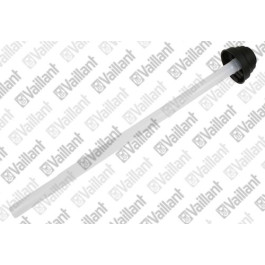 Vaillant Abgashaube schwarz mit Abgasrohr DN60 für Zub. 303900 DDF # 0020070982