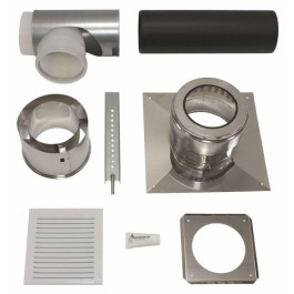 Vaillant Basis-Anschluss-Set DN 200 PP an Abgas DN 200 PP Schacht 0020095534