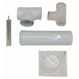 Vaillant Basis-Anschluss-Set d:110/160mm PP an Abgas d:110mm im Schacht 0020106374