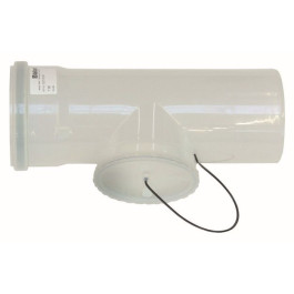 Vaillant Verlängerung 0,25m d:110mm PP mit Revisionsöffnung 0020106387