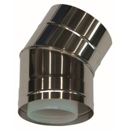 Vaillant Bogen 30 Grad d:110/160mm für Fassadenverlegung konzentrisch PP/Edelstahl 0020106406