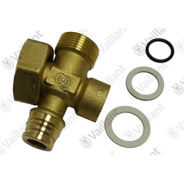Vaillant T-Stück für VPM 15+30 D 0020166544