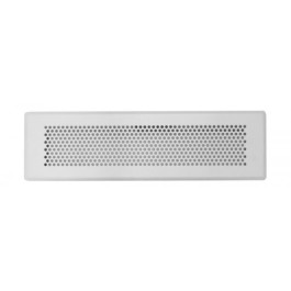 Vaillant Zuluftgitter für Boden-/Wandauslass Rundloch weiß, 335 x 95mm, Weiß, nur als Zuluftauslass verwendbar 0020197697