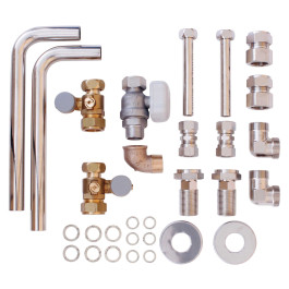 Vaillant VC-Installations-Set Austausch Alt-Installation, Auf-/Unterputz, Rohre kürzbar 0020201902