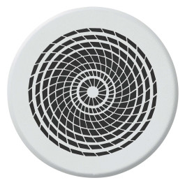 Vaillant Design Abdeckblende rund weiß Durchmesser 125mm, Vortex weiß 0020212289