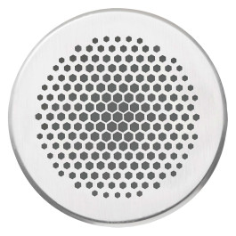 Vaillant Design Abdeckblende rund Durchmesser 125mm, Industrial Edelstahl 0020212302
