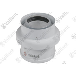 Vaillant Anschlussstück Zub.-Nr. 303230 Luftansaugung, weiß 087343