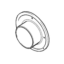Vaillant Rosette innen rund MAG-turbo 250/10 W 147022
