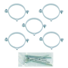 Vaillant Rohrschelle Durchmesser 80mm 5 Stück, Länge 200 mm 300940