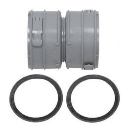 Vaillant Set 3 Verbindungsstück Brennwert DN 80 für flexible Abgasleitung PP 303512