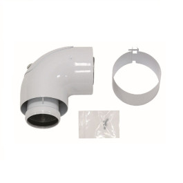 Vaillant Revisionsbogen 90 Grad turboTEC 60/100mm konzentrisch, Alu 303836