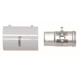 Vaillant Trennvorrichtung turboTEC 60/100mm Alu, mit Prüföffnung 303837