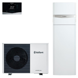 Vaillant Wärmepumpen-Paket 4.3702 aroTHERM plus VWL 75/6A S2 mit uniTOWER plus VIH QW190 8000015505