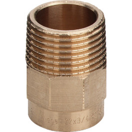 Viega Übergangsnippel Rotguss 94243G in 18mm R3/4 101039