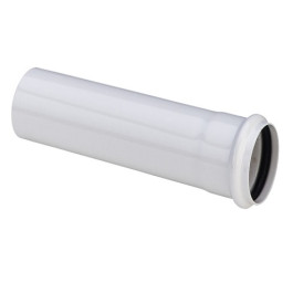 Viega Verlängerungsrohr 5694 in 32x125mm Messing verchromt 102647