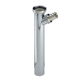 Viega Verstellrohr 5692.1 in G11/4x200mm verchromt mit seitlichem Abgang 103033