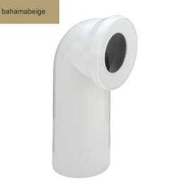Viega WC Anschlussbogen 90 Grad 3811 in DN100 aus Kunststoff beige 103125