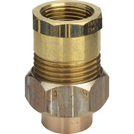 Viega Rohrverschraubung Rotguss 94340G konischdichtend in 15mm x Rp1/2 103422