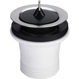 Viega Ablaufventil 7622 in G1 1/2 x 70mm Kunststoff weiß 108519