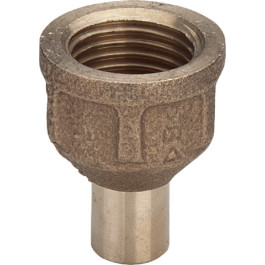 Viega Übergangsmuffe Rotguss 94246G in 15mm x Rp3/8 118549