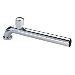 Viega Abgangsbogen 90 Grad 5611.01 in 32x250mm Messing verchromt 119942