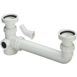 Viega Ablaufverbindung 794.1 in G2 x G2 x 80-285mm Kunststoff weiß 122539