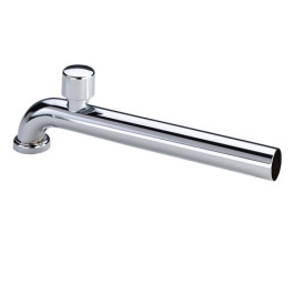 Viega Abgangsbogen 90 Grad 5611.01 in 32x175mm Messing verchromt 126162