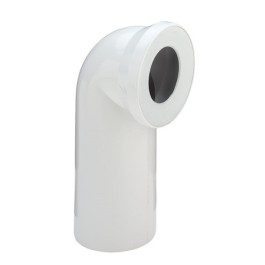 Viega WC Anschlussbogen 90 Grad 3811 in DN100 aus Kunststoff pergamon/camee 130435