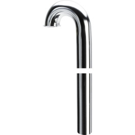 Viega Bodenrohr 180 Grad 5611.1-147 in 38x680mm Messing verchromt 130978