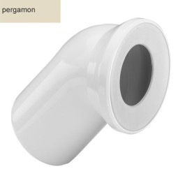 Viega WC Anschlussbogen 45 Grad 3812 in DN100 Kunststoff pergamon/camee 145743