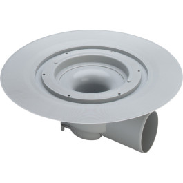 Viega Bodenablauf Advantix 4955.25 in 100mm Kunststoff grau 289454