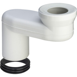Viega Versprungbogen 8090 in DN100 Versprung 180mm Kunststoff weiß 294885