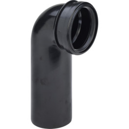 Viega WC Anschlussbogen 3816 in DN90 x 100mm Kunststoff schwarz 296032