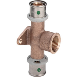 Viega Sanfix P Wandscheiben-T-Stück mit SC-Contur 2125.8 in 20mm x Rp1/2 303105