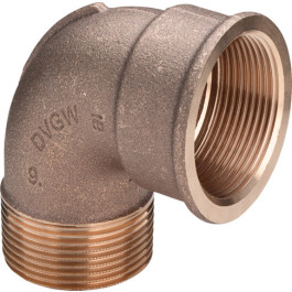 Viega Bogen 90 Grad Rotguss 3092 in R1/4 x Rp1/4 318000