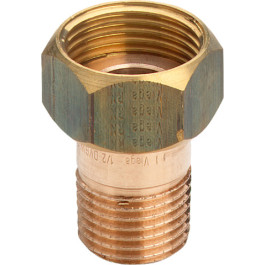 Viega Verschraubung Rotguss 3335 flachdichtend in R3/4 x G1 320249