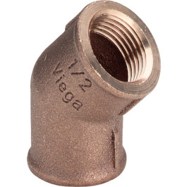 Viega Bogen 45 Grad Rotguss 3120 in Rp1 320652