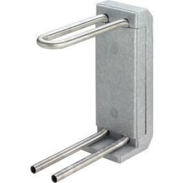 Viega Heizkörperanschlussblock 1097.6 in 15mmx255mm Edelstahl 379698