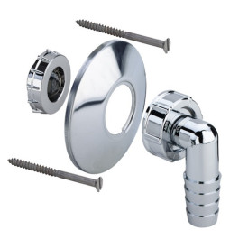 Viega Zubehörset 5635.90C in G1 x 85mm Kunststoff verchromt 398491